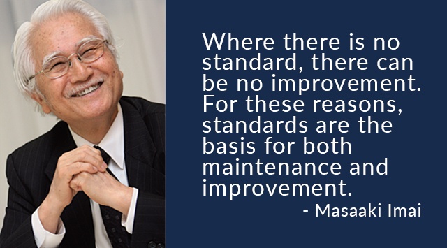 Masaaki Imai Kaizen quote